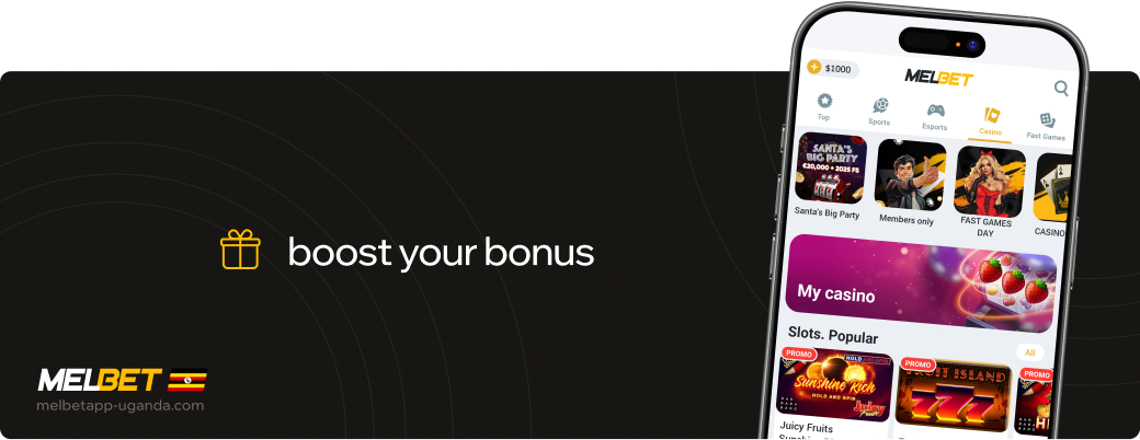 Boost your bonus Melbet betapk Uganda